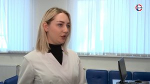 В поликлинике №2 работает молодой врач-терапевт Александра Жердева