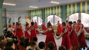 Фольклорный ансамбль "Забава" 3-4 кл. "Вот уж зимушка проходит", русская народная песня