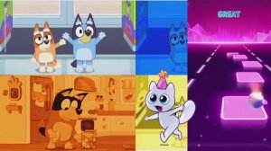 МУЛЬТИКИ: БЛЮИ и СЕМЬЯ — ЗАЖИГАЮТ под COFFIN DANCE! 🐶🎶🕺✨🎉