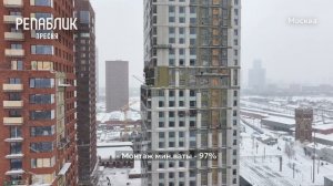 Ход строительства ЖК «REPUBLIC» в Москве от застройщика «Страна Девелопмент», 01.03.2026