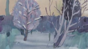 Онлайн выставка. Зима в пейзаже и в поэзии.