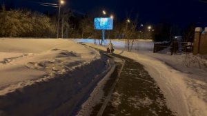Вечерняя прогулка в день прилета в Тюмень | Мир увлечений Елены