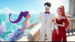 Спасаем русалку Руми от злой и фальшивой невесты Миры в облике Джину. Охотники на демонов