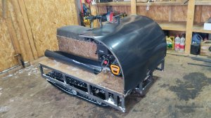 Тесты нового снегохода