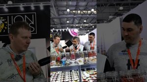 Первый день выставки и много интервью.