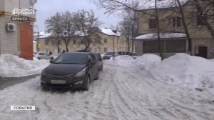 С начала года в Брянске УК получили 130 предостережений за плохую уборку снега