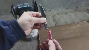 Ремонт столового ножа с пластиковой ручкой