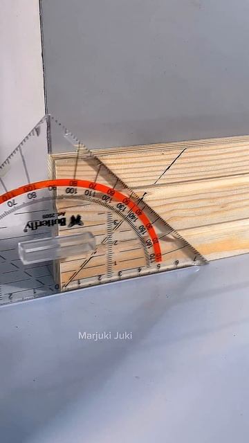 Хватит переводить древесину впустую! Измеряйте углы правильно #деревообработка #советы #идеи #удовол