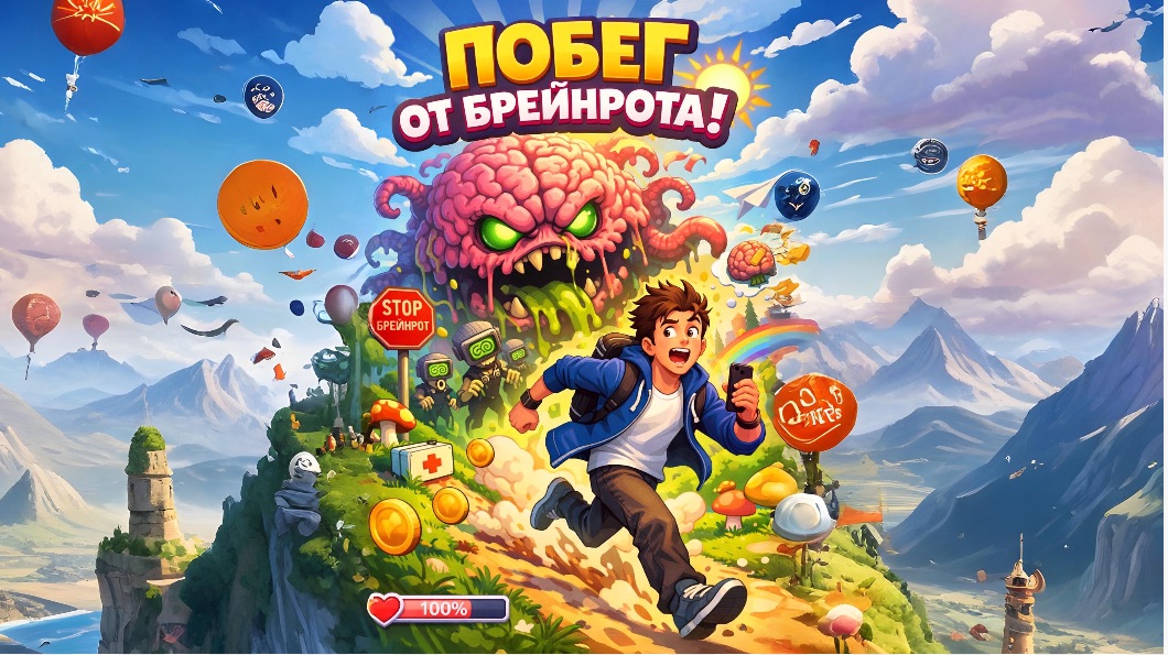 ПОБЕГ ОТ БРЕЙНРОТА! смотреть онлайн