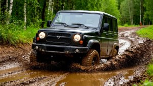 УАЗ против бездорожья: вызов принят!