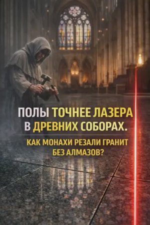Полы точнее лазера в древних соборах. Как монахи резали гранит без алмазов ? Часть 2
