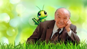 В траве сидел кузнечик