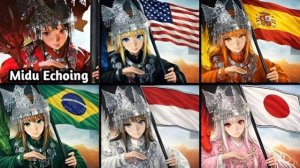 ПЕСНЯ MIDU ECHOING НА РАЗНЫХ ЯЗЫКАХ! ПОДБОРКА ТИК ТОК ХИТА РЕМИКС В РАЗНЫХ СТРАНАХ РЕАКЦИЯ