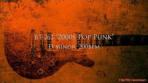 Pop Punk Backing Track in D ｜ BT-262