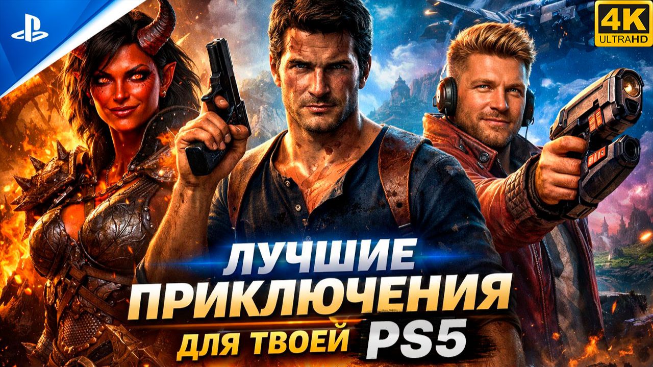 ЛУЧШИЕ ИГРЫ НА PS5: ТОП лучших приключенческих игр на PS5