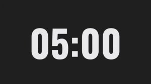 Таймер на 5 минут