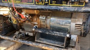 Электро Генератор.Замена масла в двигателе.