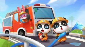 Школьный автобус пожарные