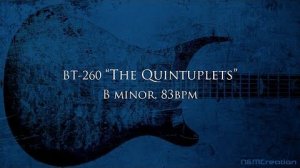 Progressive Metal Backing Track in Bm ｜ BT-260