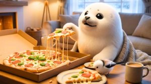 Зимний читерский день! Счастье с доставкой пиццы 🍕❄️