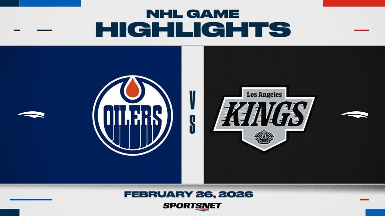 NHL Highlights | Oilers vs. Kings - February 26, 2026 смотреть онлайн