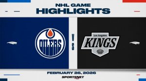 NHL Highlights | Oilers vs. Kings - February 26, 2026