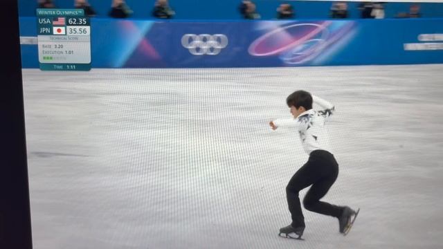 Yuma Kagiyama. Короткая программа в Милане