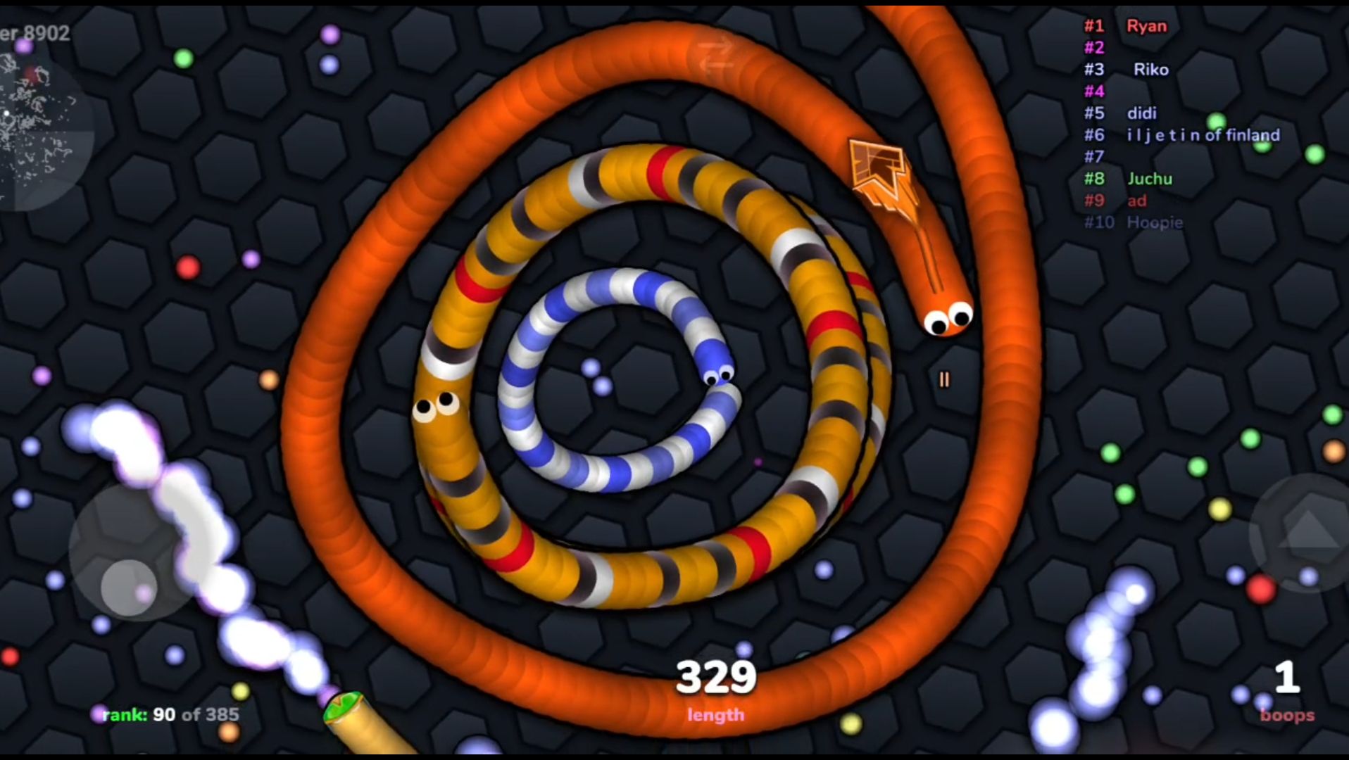 ПОЛНЫЙ КАПЕЦ В SLITHER.IO!!!!!