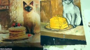 Рисование с Марией Апаликовой  20.2 16:15