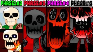 INCREDIBOX SPRUNKI 💀 ВСЕ ФАЗЫ НОВОГО OC ⚔️ СКЕЛЕТ С БАРАБАНОМ 🛡️ ОТ 1️⃣ ДО 5️⃣ ФАЗЫ 🚀🔥