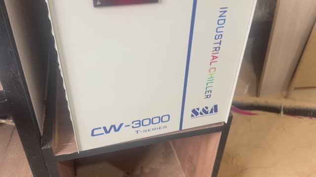 чиллер cw-3000 на станке с чпу смотреть онлайн