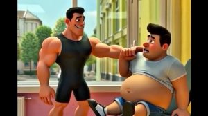 «БУМ и его безумный день в спортзале»