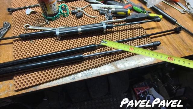 газовый упор капота на Datsun on do.