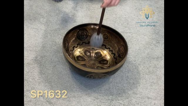 SP1632 Тибетская поющая чаша ручной работы