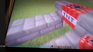 Как сделать пушку из динамита в Майнкрафте!