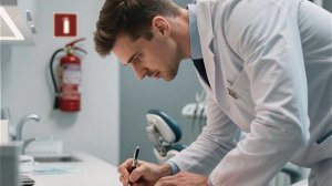 Стоматологическая клиника, кабинет. Документация по пожарной безопасности