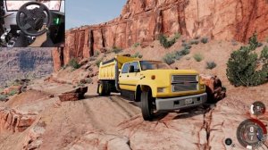 Опасный рейс над пропастью 😱 Gavril MD-Series на грани в BeamNG.Drive 🚛