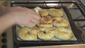 Солёные кольца с укропом - традиционная турецкая выпечка!