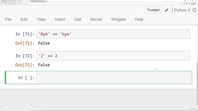 32 - Comparison Operators in Python смотреть онлайн
