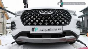 Парковочный подъемник TP-270H. Эксплуатация в зимних условиях.