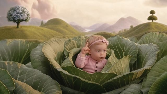 Дети в капусте