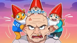 ДЕД В ЯРОСТИ С ГНОМОВ | Burglin' Gnomes