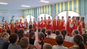 Фольклорный ансамбль "Забава" 5-7 кл. "Масленка, масленка", масленичная