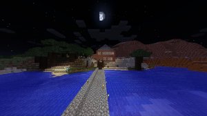 Постройка дома в пустыни 1  Майнкрафте.