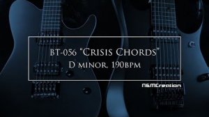 Emotional Modern Metal Backing Track in Dm ｜ BT-056