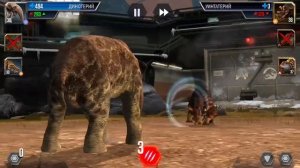 Играем в игру Jurassic World:The Game. “СДВИГ ЛЕДНИКОВ”