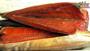 Лучший способ засолки крупной рыбы методом шприцевания, солю  Огромные балыки лосося