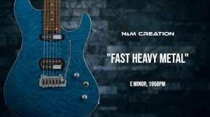 Fast Heavy Metal Backing Track in Em ｜ BT-302