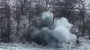 Расчеты войск беспилотных систем разгромили вражеские блиндажи в районе Орехова в Запорожской обл.