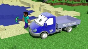 Страна Майнкрафтия. Грузовичок-Почтовичок. Серия-20